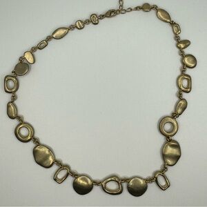 Vintage Gold Toned Statement Necklace